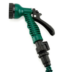 Expanding Expandable Flexible Garden Water Hose w Spray Nozzle 25, 50, 75